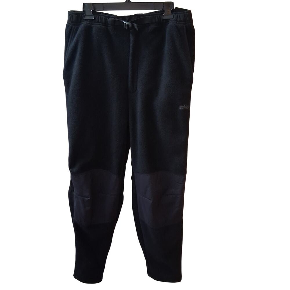 Campmor Men's Fleece Pants Outdoor Gear Activities Skiing Hiking Winter Black-XL